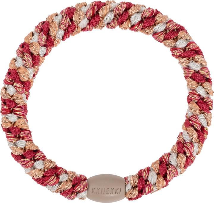 Kknekki Haargummi Single Mix Raspberry Ivory Glitter (Haargummi)