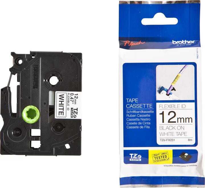 Produktbild Brother Tze-Fx231 (1.20 cm, Schwarz)