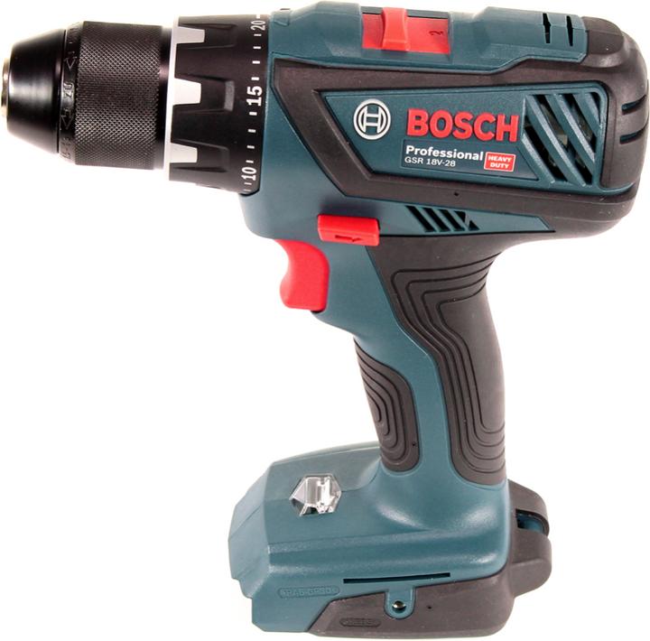 Actual product image Bosch Professional Bosch Gsr 18 V-28 Professional Drill Driver 18 V 63 Nm + 1x Battery 5.0 Ah - without Charger, withou (Rechargeable battery operated)