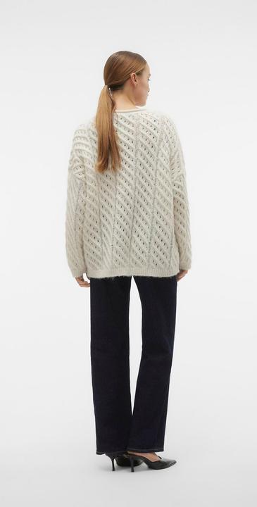 Immagine prodotto Vero Moda Scollo rotondo Maglia con taglio a braccio voluminoso Maglia a maglia (XS)
