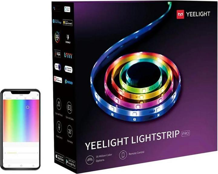 Immagine prodotto Yeelight Lightstrip Pro (Multicolore, 200 cm, Interno)