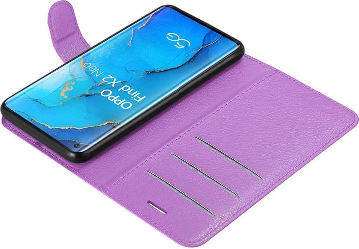 Actual product image Cadorabo Book with stand function cover (Oppo Find X2 Neo)