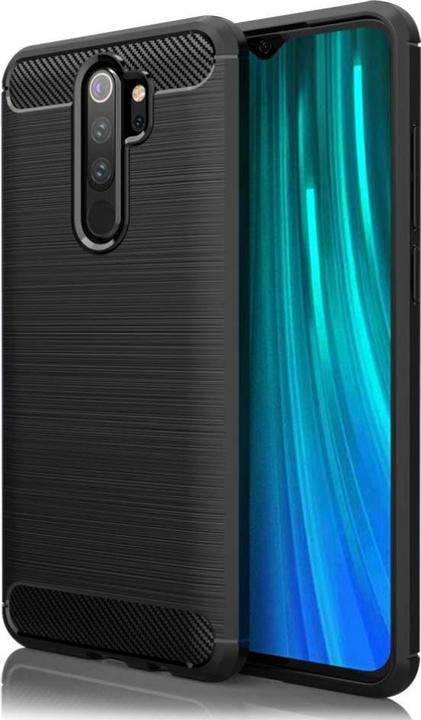 Screenguard Xiaomi Redmi Note 8 Pro Hülle Carbon Brushed Soft TPU (Xiaomi Redmi Note 8 Pro)