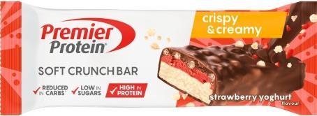 Actual product image Premier Protein Soft Crunch Bar 40% Protein (Yoghurt, Strawberry, 12 pcs., 480 g)