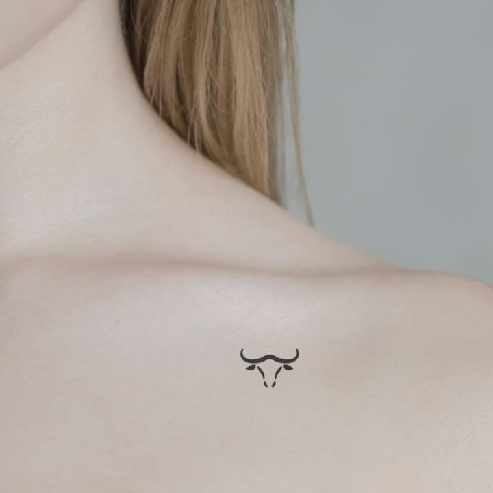 Produktbild minink Temporäres Tattoo – Stierhörner