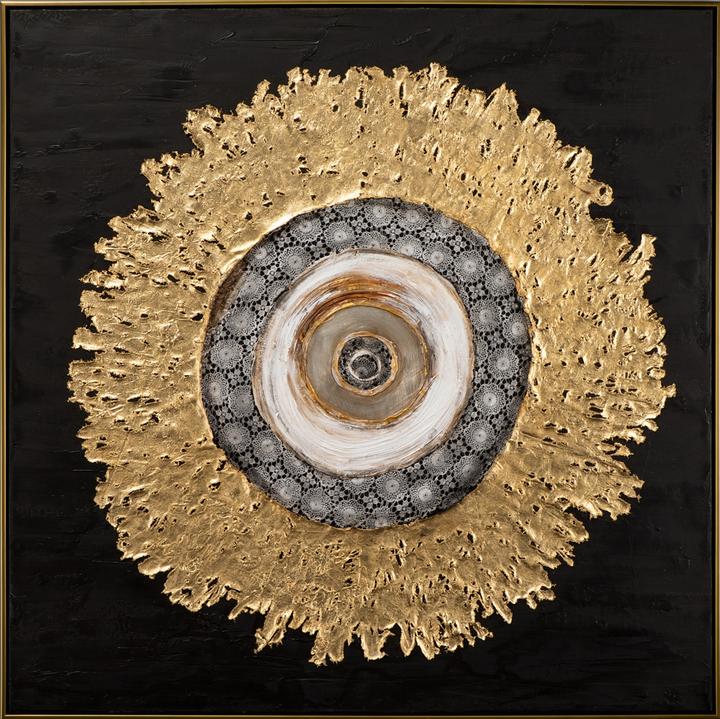 Produktbild imageland Goldene Aura (103 x 103 cm)