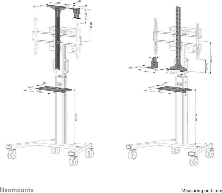 Immagine prodotto Neomounts Select Videobar e Kit Multimediale