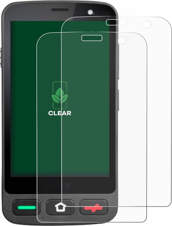 Actual product image ScreenLeaf Protective film sustainable screen protector screen protector film clear transparent (2 Piece, Brondi Amico)