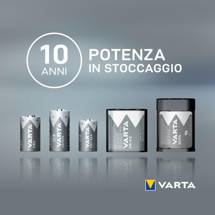 Image du produit Varta Photo Lithium (1 pcs, CR123A, 1480 mAh)