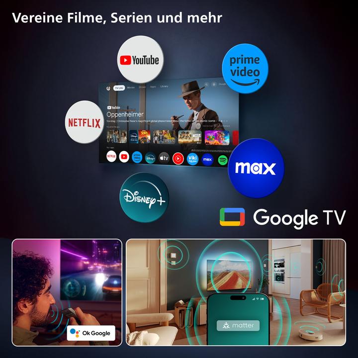 Produktbild Philips 48OLED810/12 (48", OLED810, OLED, 4K, 2025)