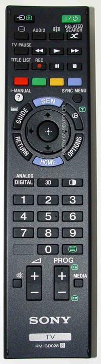 Sony Commandant à distance (RM-GD028) (Télécommande spécifique à l'appareil)