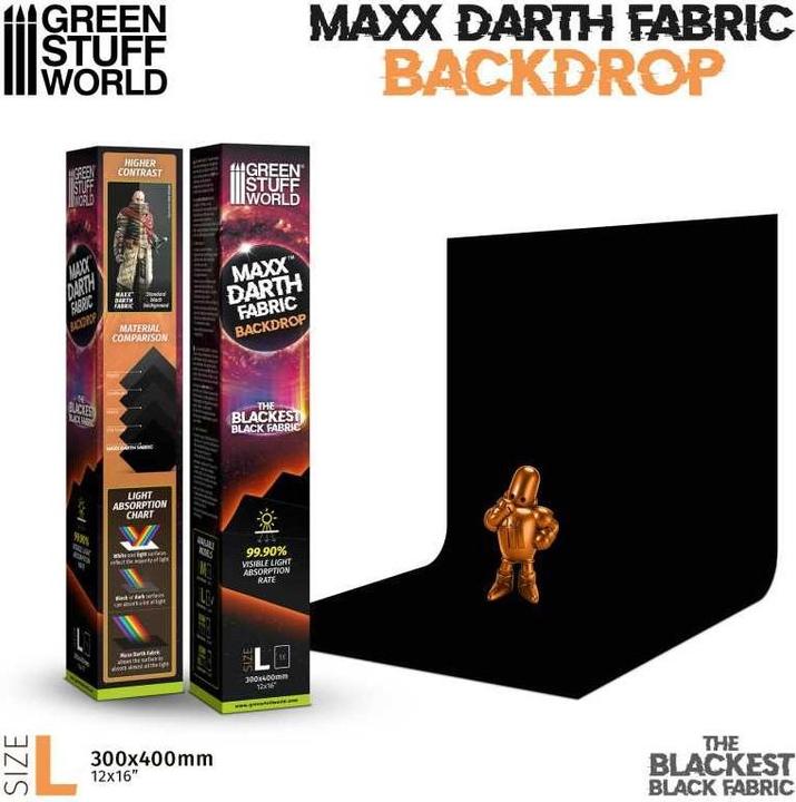 Image du produit Green Stuff World Maxx Darth Black - Fond d'écran photo 300x400mm (30 cm, 40 cm)