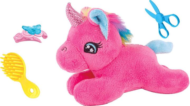 Actual product image Unicorn soft toy in a suitcase (15 cm)