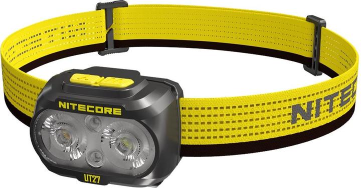 Actual product image Nitecore Latarka czołowa UT27 Pro 800 lm (2x aku) (800 lm)