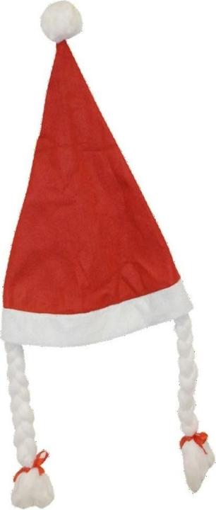 Produktbild Rubies Weihnachtshut Und Zöpfe
