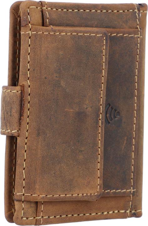 Immagine prodotto Greenburry Portafoglio vintage RFID in pelle 7 cm