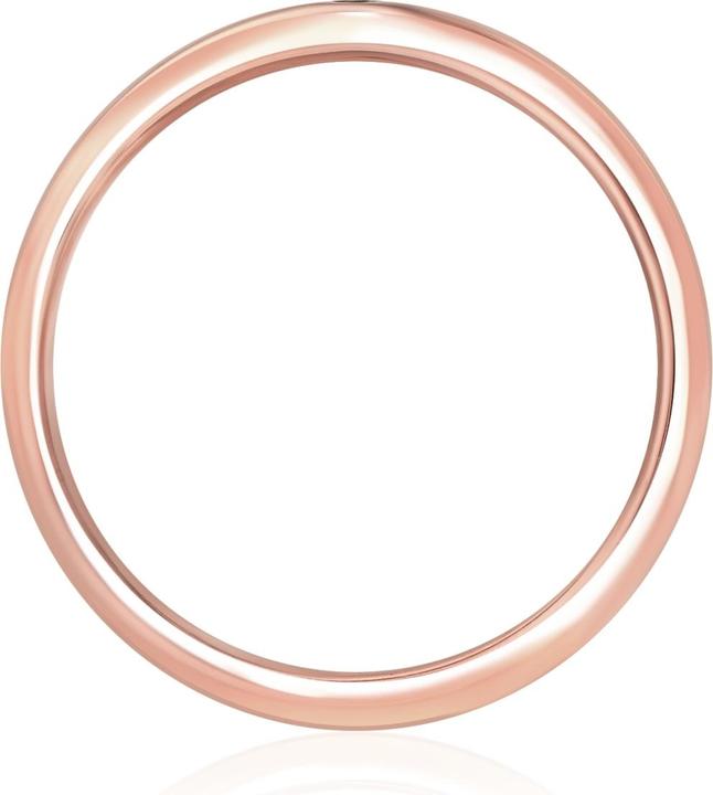 Actual product image Trilani Ladies Sterling Silver Zirconia Rose Gold - 4194 (58, 925 Silver)