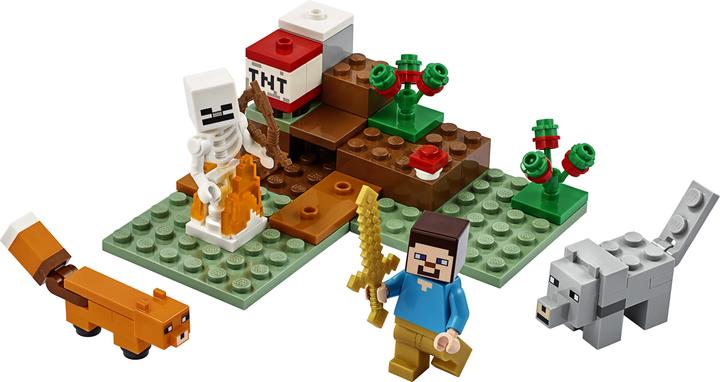 Actual product image LEGO The Taiga Adventure (21162, LEGO Minecraft)