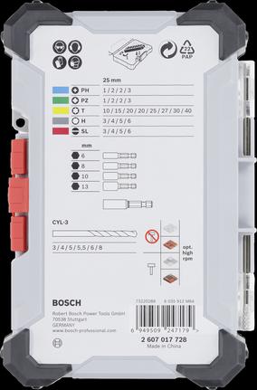 Produktbild Bosch Professional Bit Set Extra Hard 35 tlg (PH1 / PH2 / PH3)