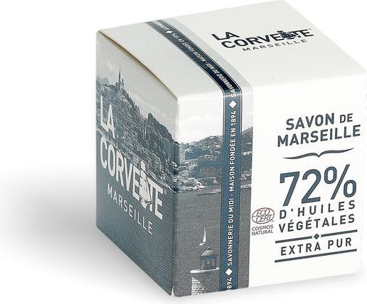 Actual product image La Corvette savon de Marseille extra pur cube solid (Hard soap)