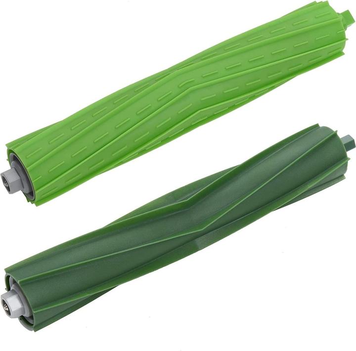 Produktbild Werkstein Ersatz Gummi Lamellen Bürsten für iRobot Roomba Staubsauger Roboter - 2er Set