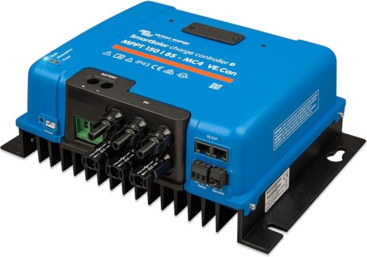 Actual product image Victron Energy SmartSolar 150/85-MC4 MPPT solar charge controller 85A 12/24/36/48V