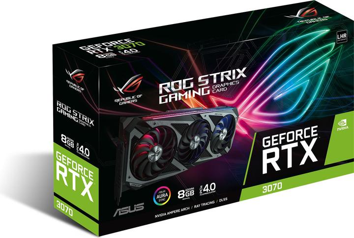 Immagine prodotto ASUS GeForce ROG STRIX RTX 3060 Ti 8G V2 GAMING LHR (8 GB)