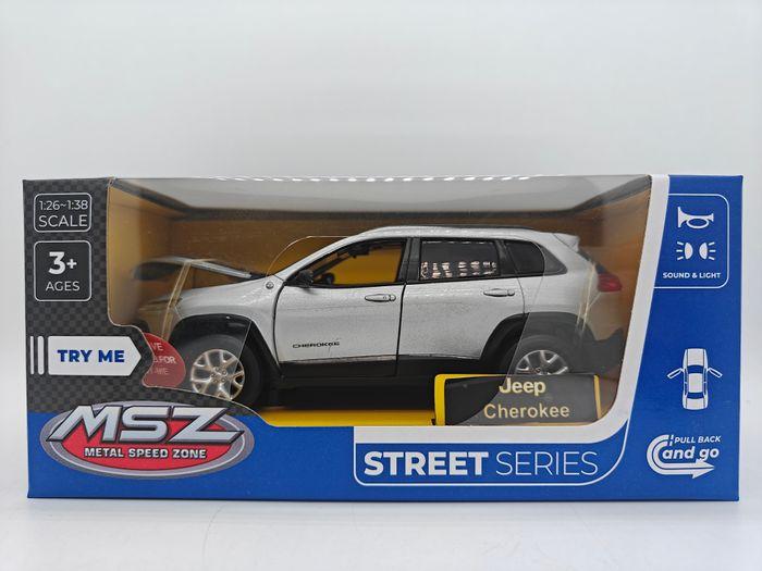 Actual product image MSZ Die-cast model Jeep Cherokee, 1:32