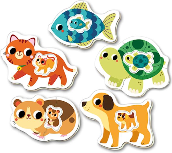 Immagine prodotto Educa Puzzle per bambini Animali 2x2/2x3/4 pezzi (4 pezzi)
