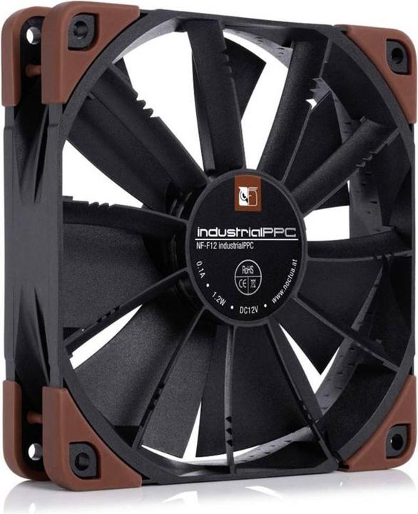 Produktbild Noctua NF-F12 indu.2000 IP67 120x120x25 NF-F12 industrialPPC-24V-2000 SP IP67PWM (120 mm, 1 x)