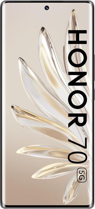 Produktbild Honor 70 (128 GB, Midnight Black, 6.67", Dual SIM, 54 Mpx, 5G)