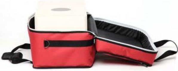 Produktbild Sela SE038 Cajon Rucksack Tasche Rot mit Sitz-Pad (Cajon)