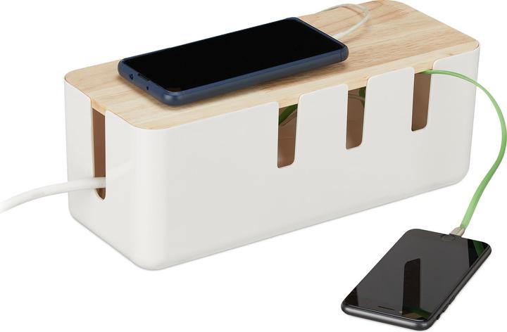Actual product image Relaxdays Cable box