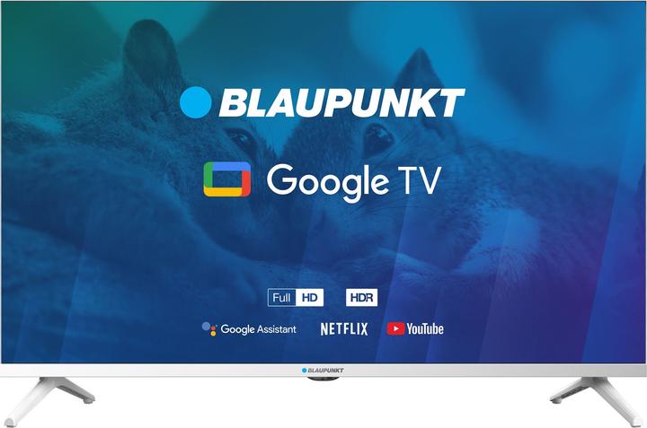 Actual product image Blaupunkt TV 32 32FBG5010S Full HD DLED GoogleTV Dolby Digital Plus WiFi 2 4-5GHz BT white (32", LCD, Full HD)