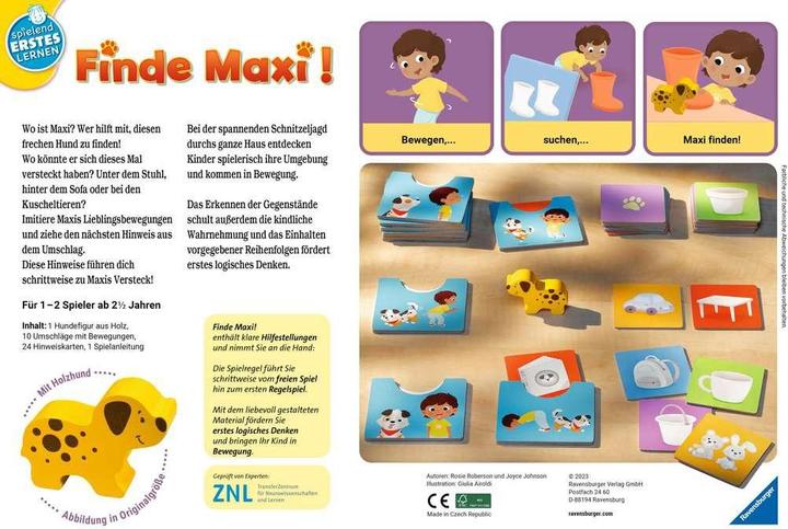 Image du produit Ravensburger Trouver Maxi. (Allemand)