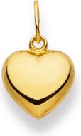 Natsumi Schmuck Anhänger Herz Gold 18K/750 (750/18 K Gelbgold)