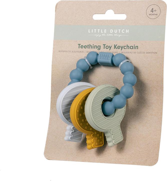 Produktbild Rubo Toys Little Dutch Beissspielzeug Schlüsselbund blau