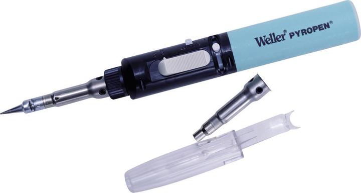 Actual product image Weller Erem Weller WP2 gas soldering iron 1300°C 60 min incl. gas bottle