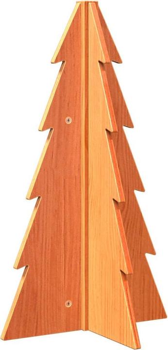 Produktbild VidaXL Weihnachtsbaum Holz Tannenbaum Deko Holzbaum 69,5cm Massivholz Kiefer