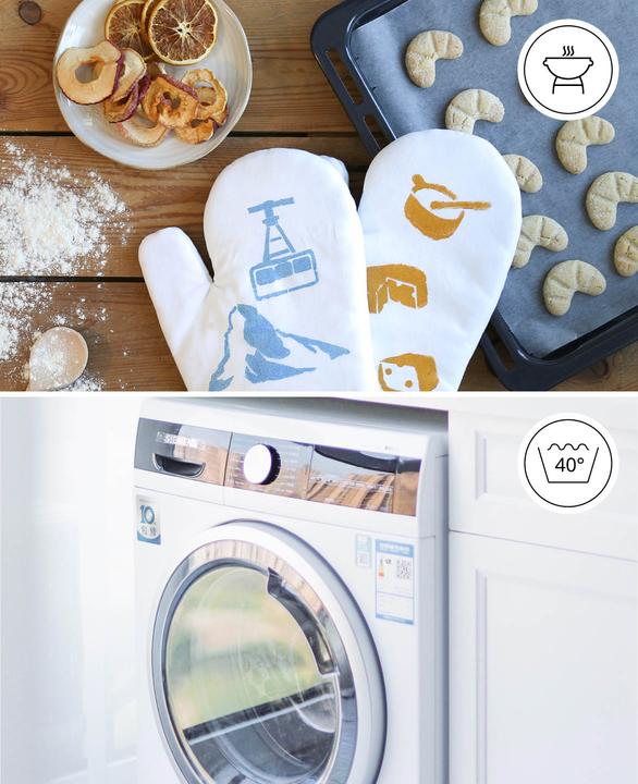 Image du produit I Am Creative Big Pack de gants de four (100% coton)