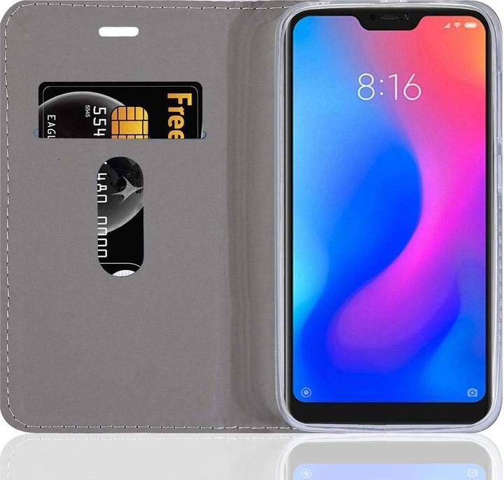 Produktbild Cadorabo Book Jeans Optik Cover (Xiaomi Mi A2 lite, Xiaomi Redmi 6 Pro)