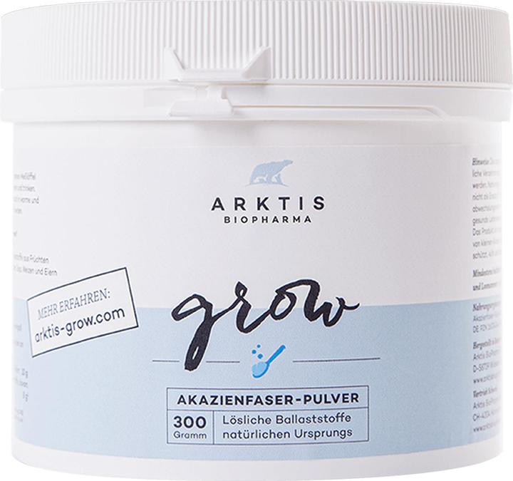 Produktbild Arktis Grow Akazienfaser-Pulver Plv (1 Stück, Pulver, 375 g)