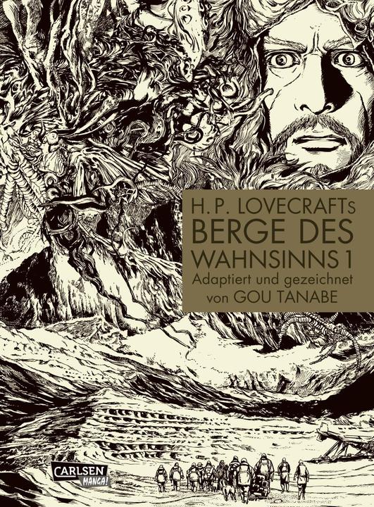 Produktbild H.P. Lovecrafts Berge des Wahnsinns 1 (Deutsch, Gou Tanabe, 2020)