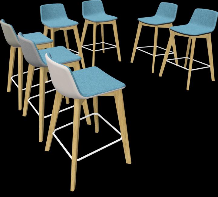 Image du produit Narbutas Tabouret de bar Twist & Sit
