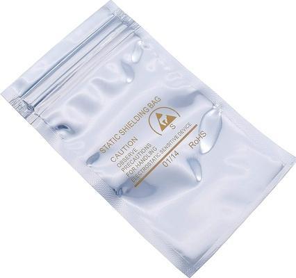Produktbild Quadrios ESD-Beutel (L x B) 75 mm x 125 mm abschirmend ESD-Kennbuchstabe S 10 (10 Stück)