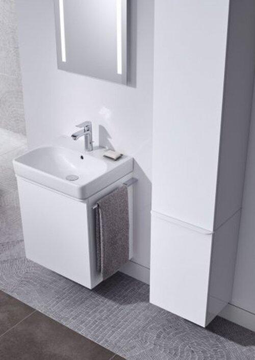 Actual product image Geberit Keramag / Washbasin Smyle Square 55 cm white 500259011 (440 mm, 550 mm)