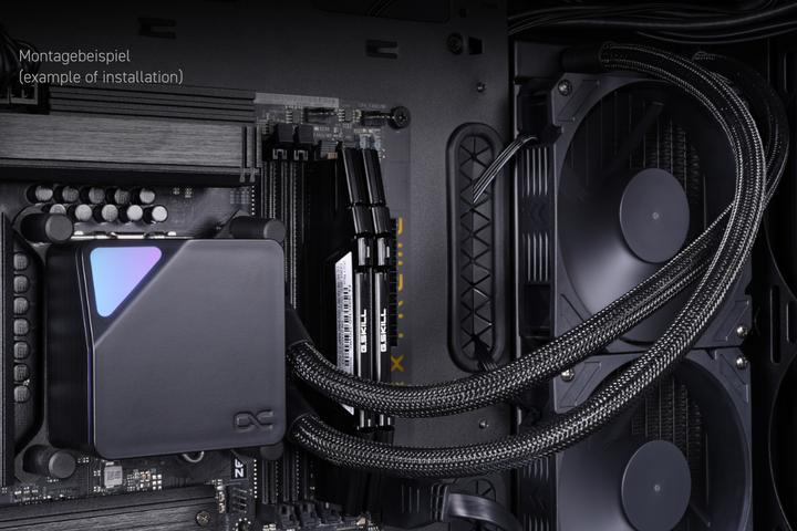Actual product image Alphacool Corea Ocean T38 280mm CPU Digital Complete Water Cooling System