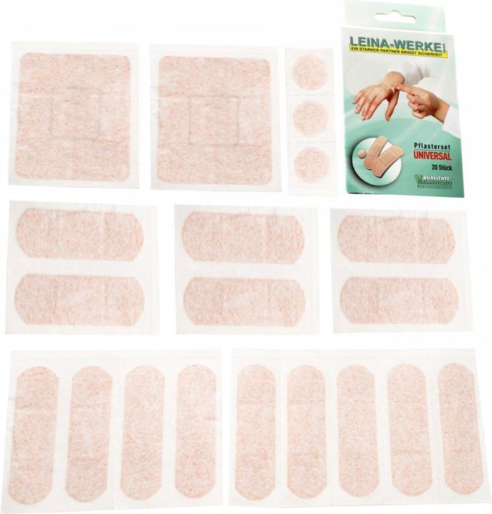 Produktbild Leina Pflasterset Universal (20 x)