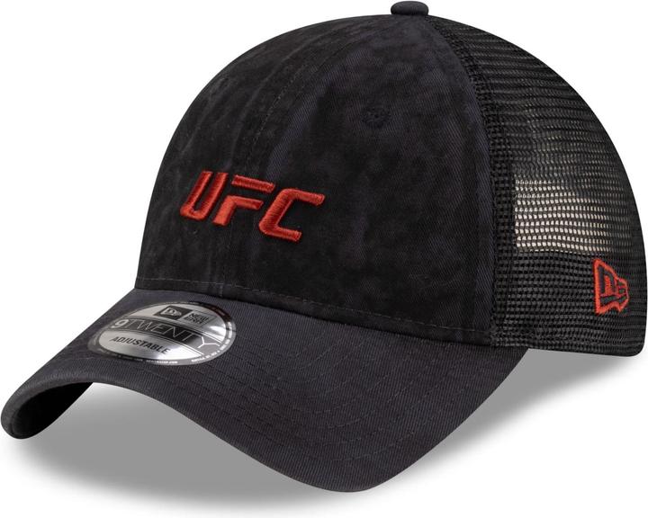 New Era 9Twenty Trucker Cap - UFC MMA oil washed charcoal