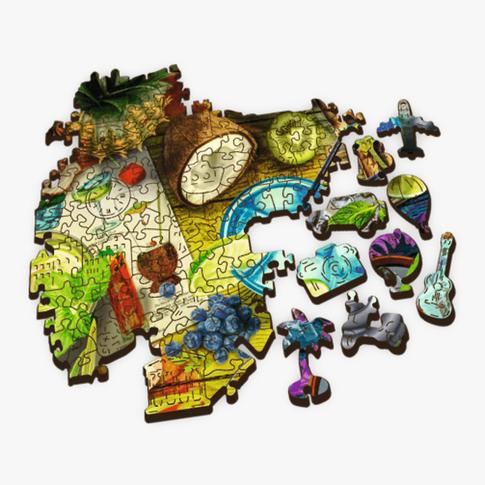 Immagine prodotto Trefl Puzzle di legno Colourful Cocktails 500+1T (501 pezzi)